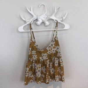Floral tank top